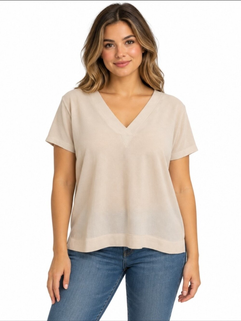 NWT DKNY Blush Pink Chiffon Feminine Blouse Size Lg